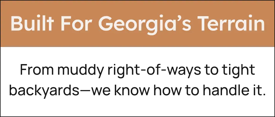 built for georgia's terrain